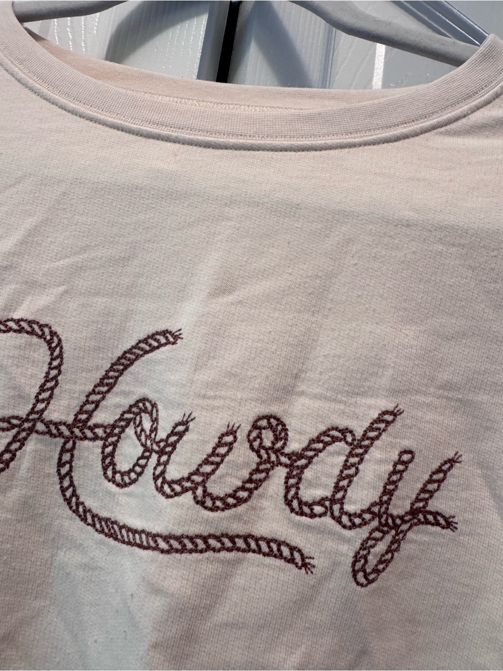 Rylee + Cru Cream "Howdy" Sweatshirt - Picture 2 of 3